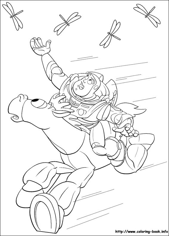 Toy Story coloring picture